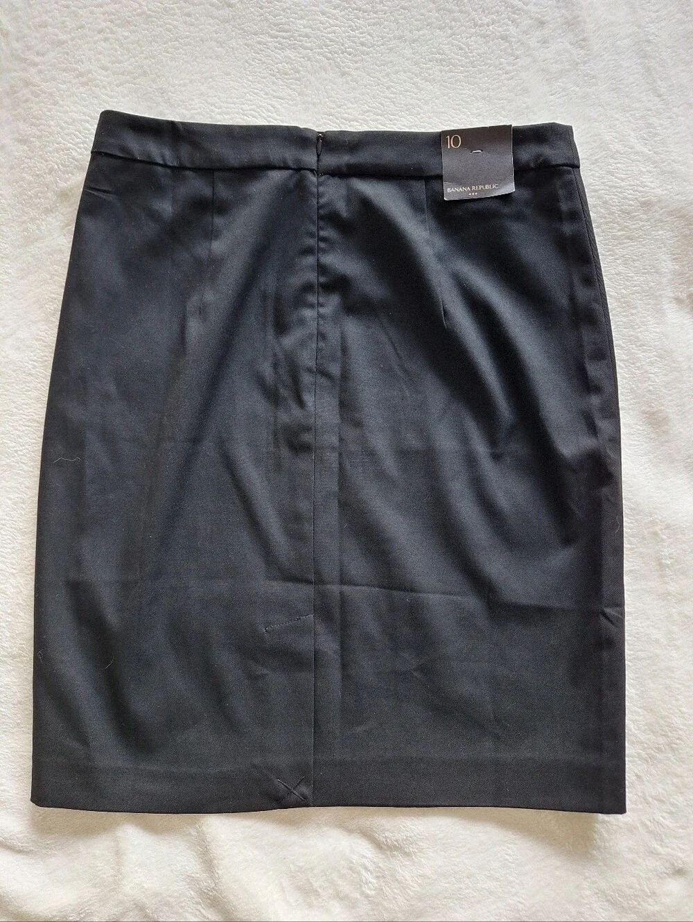 NWT Banana Republic Factory Black Knee-Length Skirt Size 10 Petite